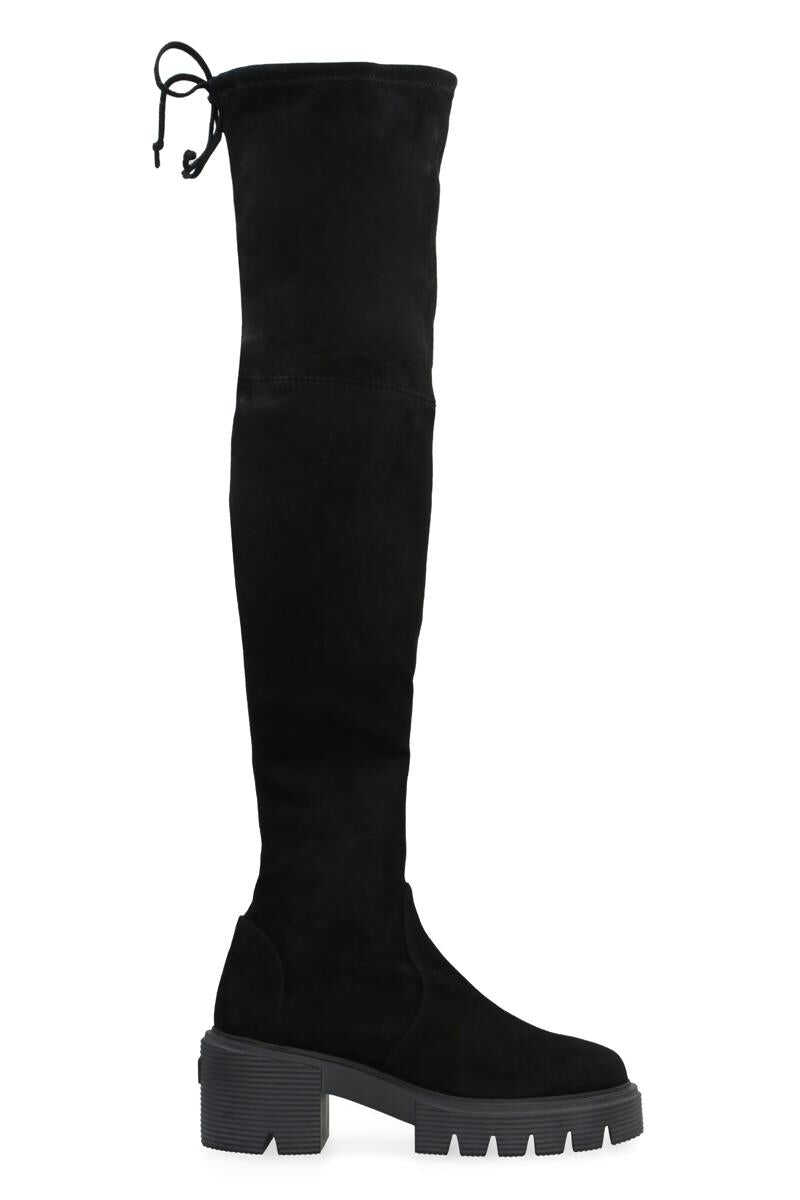 Stuart Weitzman STUART WEITZMAN SOHOLAND OVER-THE-KNEE BOOTS BLACK