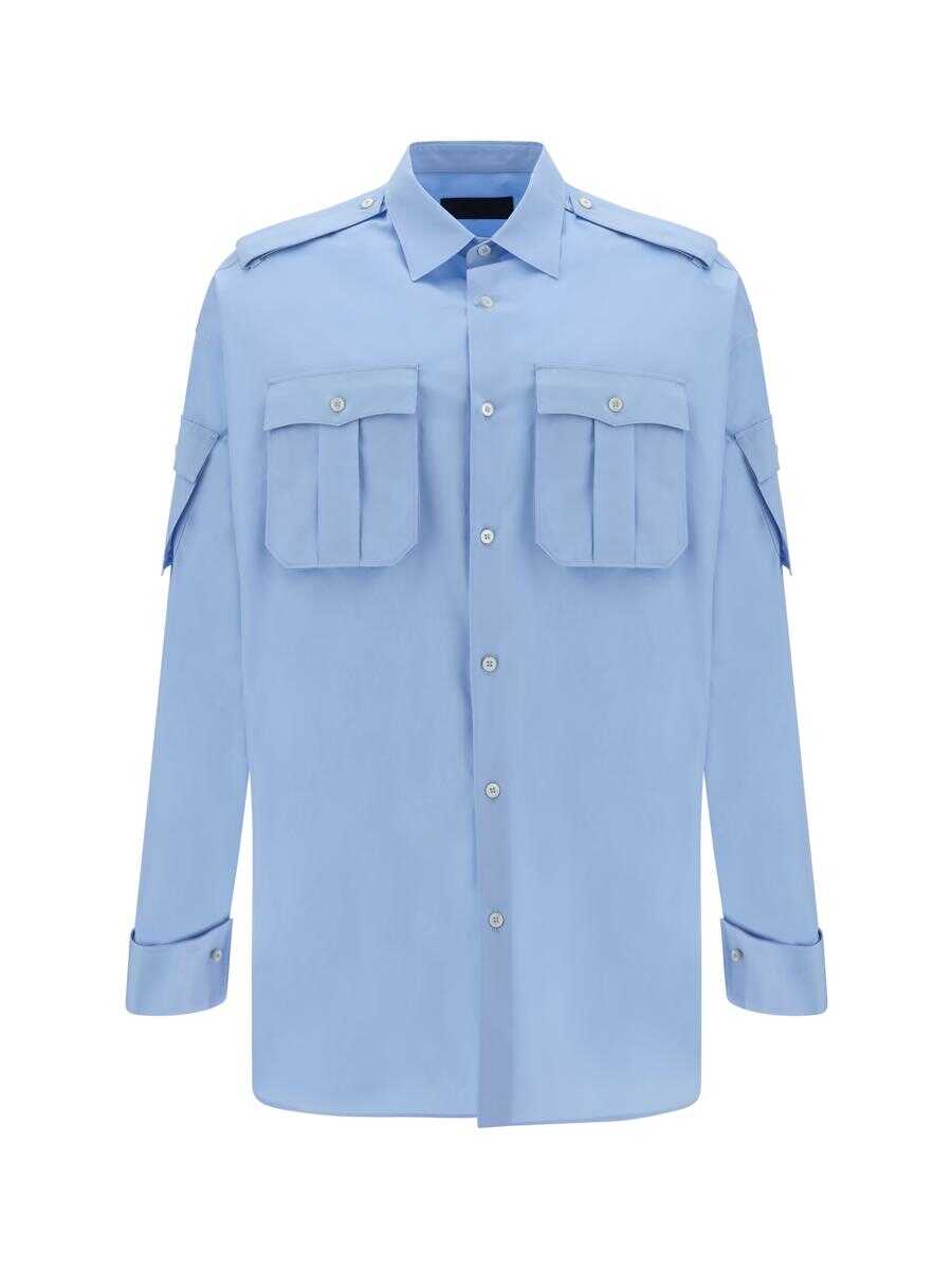 Prada PRADA SHIRTS CIELO