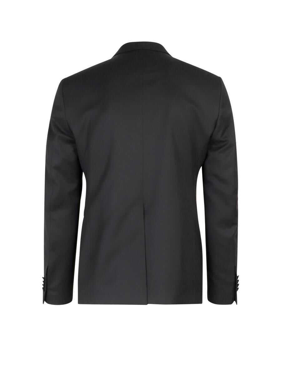 Costume Tagliatore Tagliatore Wool Two-Pieces Suit Black Barbati (BM 12596087) 2