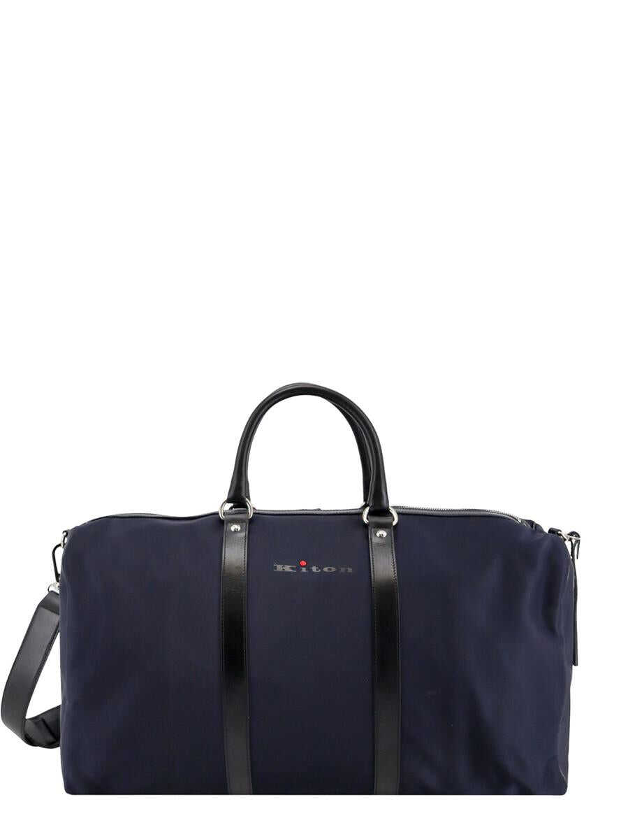 KITON KITON DUFFLE BAG BLUE