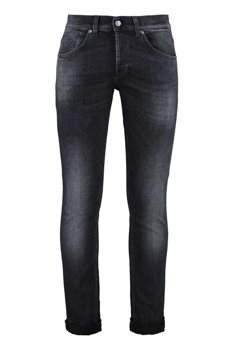 Dondup DONDUP GEORGE 5-POCKET JEANS BLACK