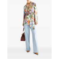 Geci ETRO Dama - Geci ETRO Etro Printed Silk Night Gown MULTICOLOR Femei (BM 12598571) - B-mall.ro