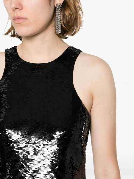 Rochii Michael Kors Dress with sequins Black   Femei (BM 12601127) 5