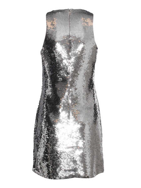 Rochii Michael Kors Dress with sequins Silver Femei (BM 12601130) 2