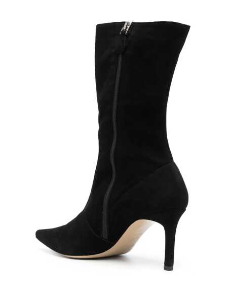 Botine P.A.R.O.S.H. Black suede boot Black   Femei (BM 12601136) 3