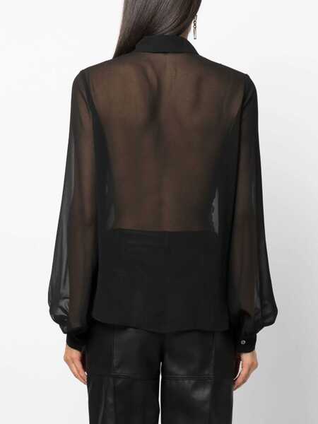 Camasi P.A.R.O.S.H. Polidori shirt Black   Femei (BM 12601145) 4