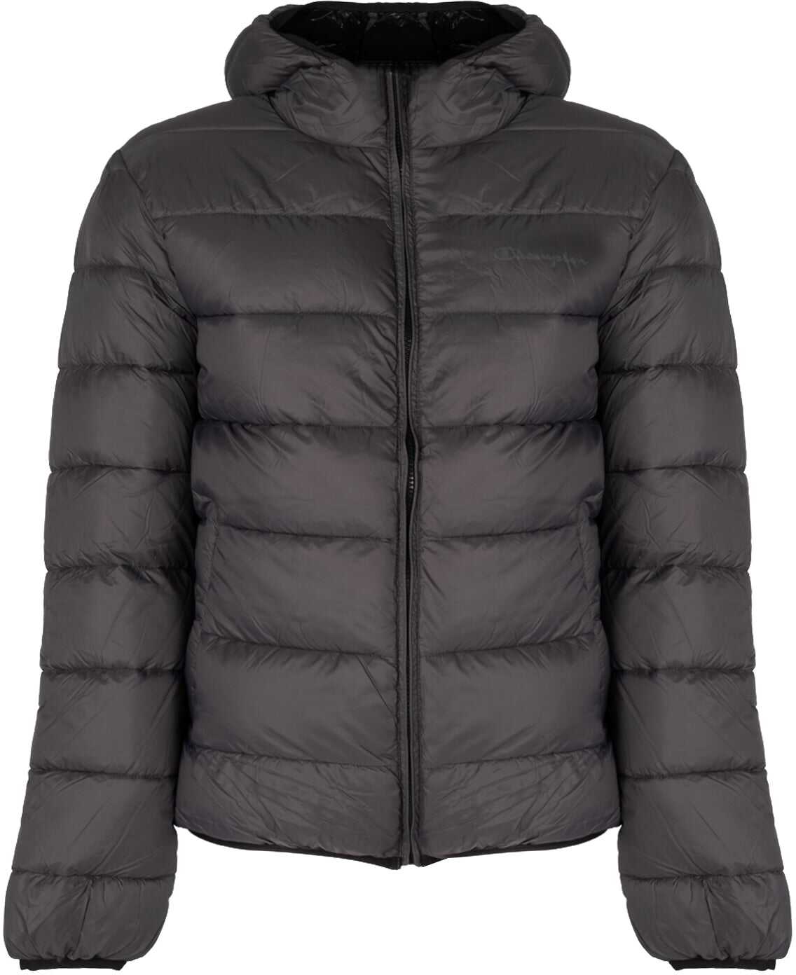 Champion Down Jacket 218077 Grafitowy