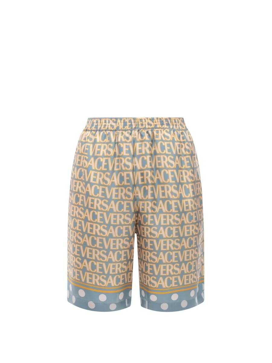 Versace VERSACE BERMUDA SHORTS BLUE