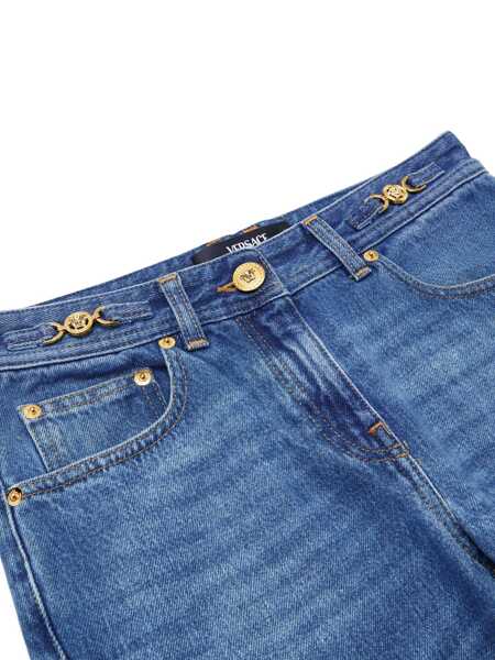Blugi Versace Versace Flared Jeans BLUE Femei (BM 12602756) 3