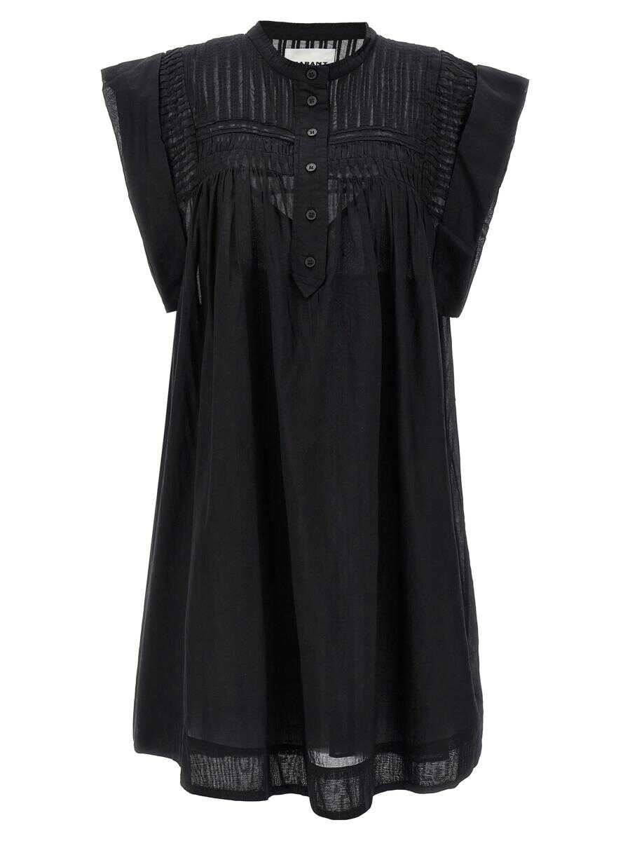 Isabel Marant ISABEL MARANT ÉTOILE \'Leazali\' midi dress BLACK