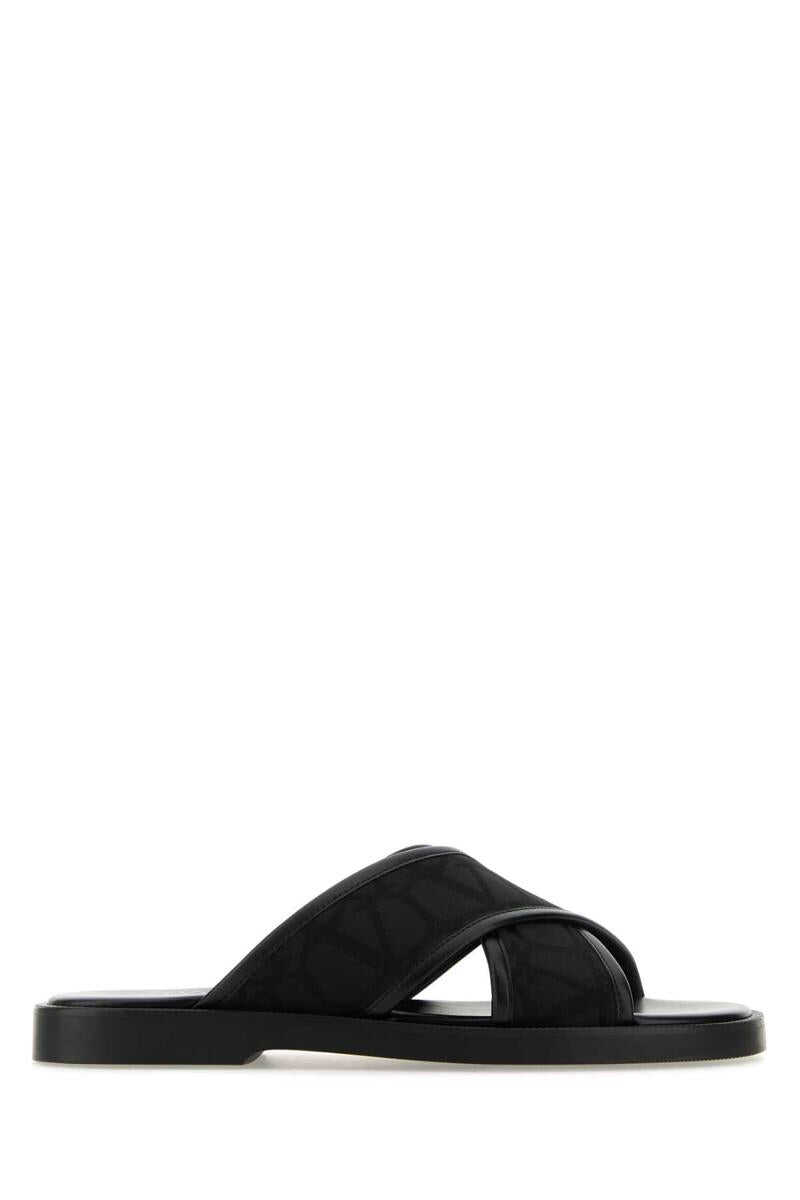 Valentino Garavani VALENTINO GARAVANI SLIPPERS BLACK