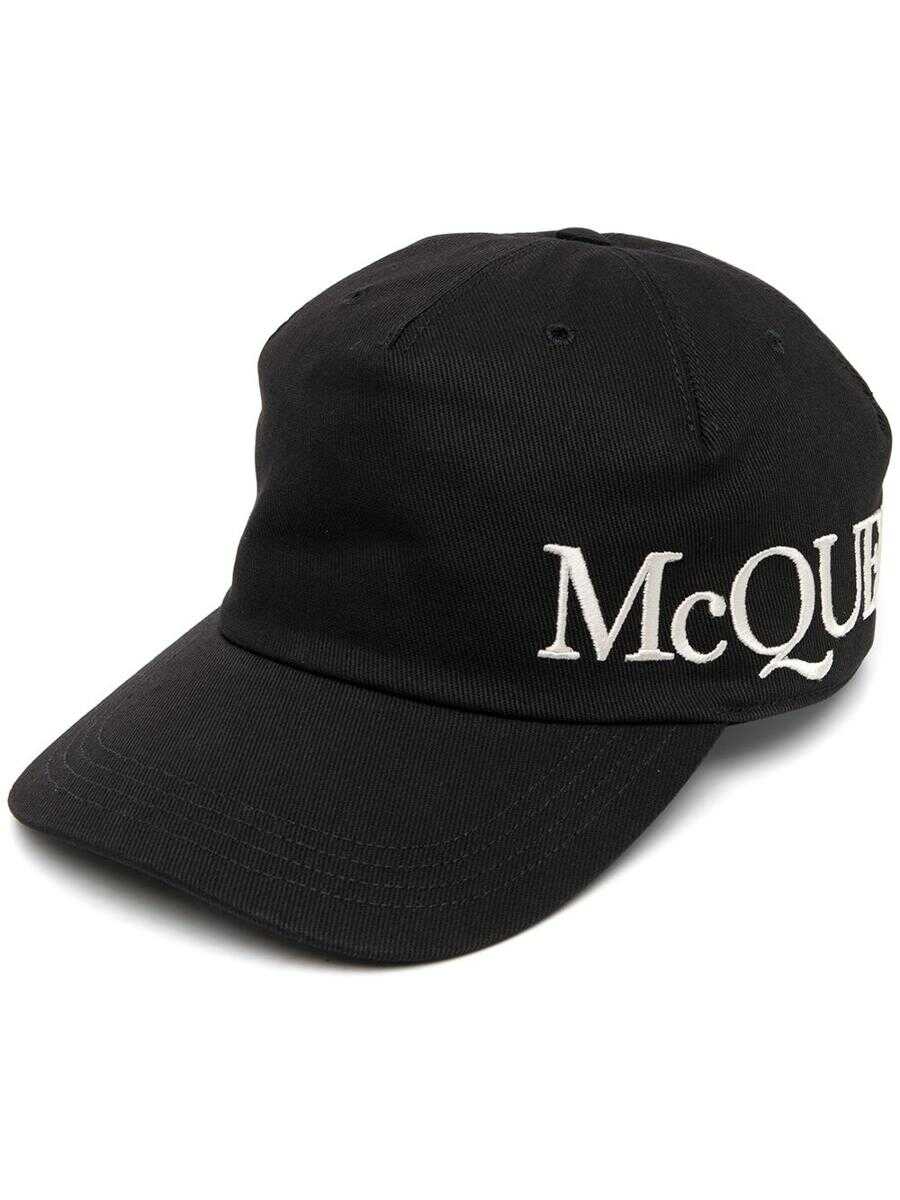Alexander McQueen ALEXANDER MCQUEEN HATS BLACK & WHITE