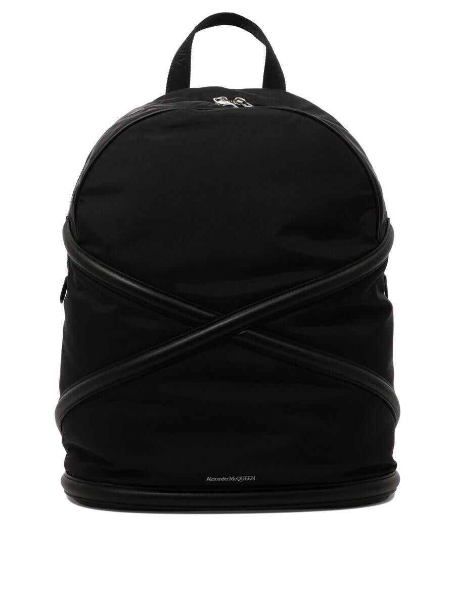 Alexander McQueen ALEXANDER MCQUEEN "Harness" backpack BLACK