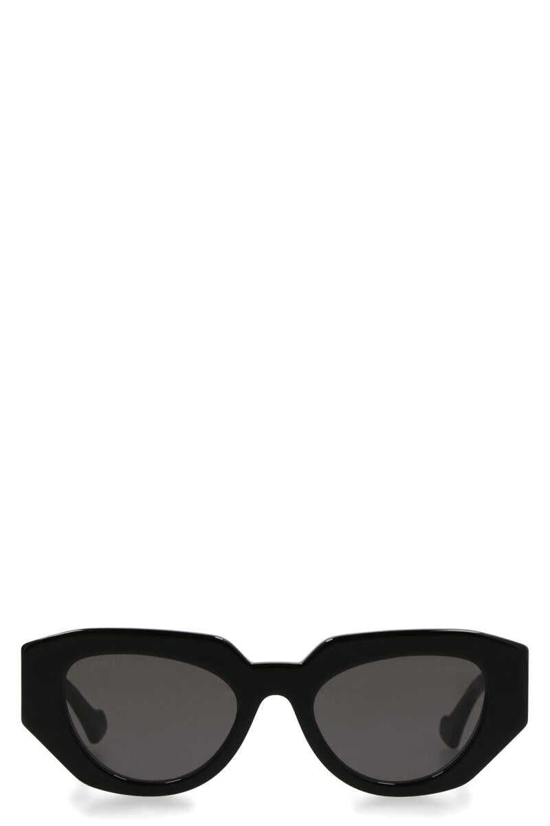 Gucci GUCCI GEOMETRIC SUNGLASSES BLACK