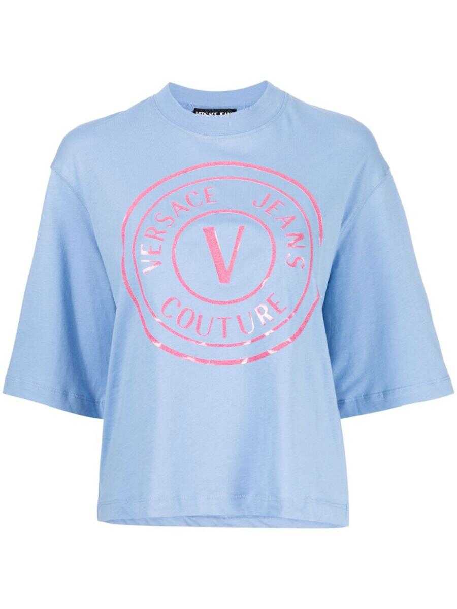 Versace Jeans Couture VERSACE JEANS COUTURE T-shirts and Polos BLUE