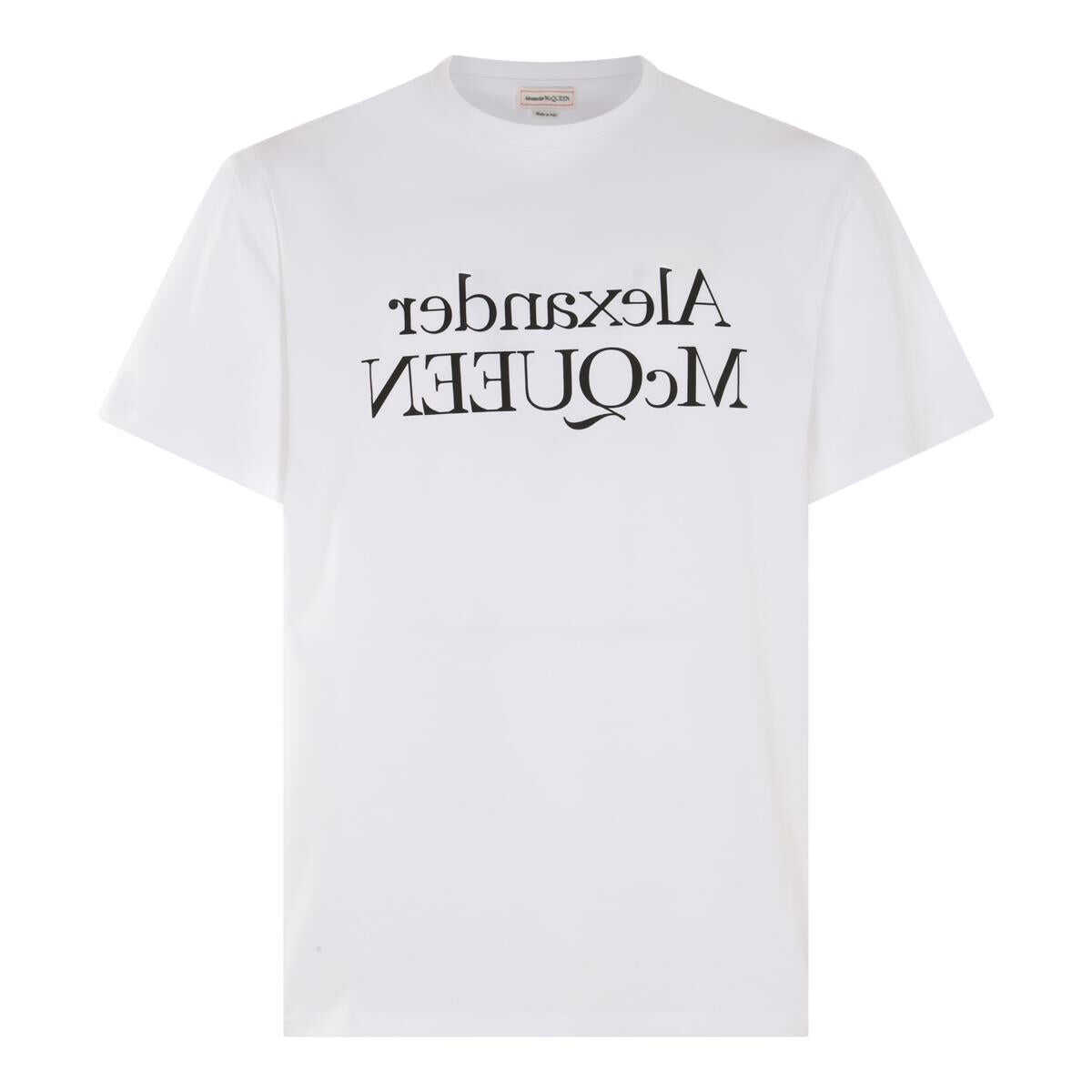 Alexander McQueen Alexander McQueen T-shirts and Polos White WHITE