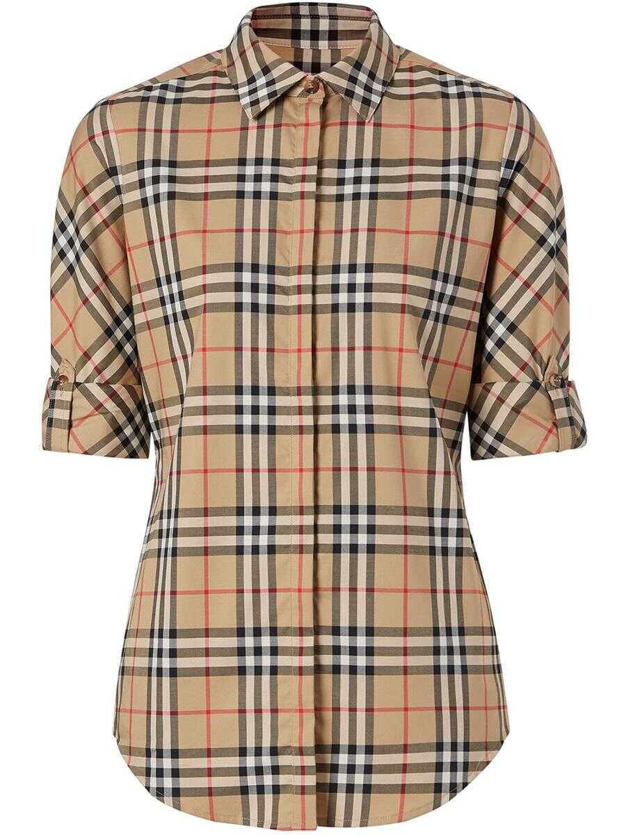 Burberry BURBERRY vintage check shirt BEIGE