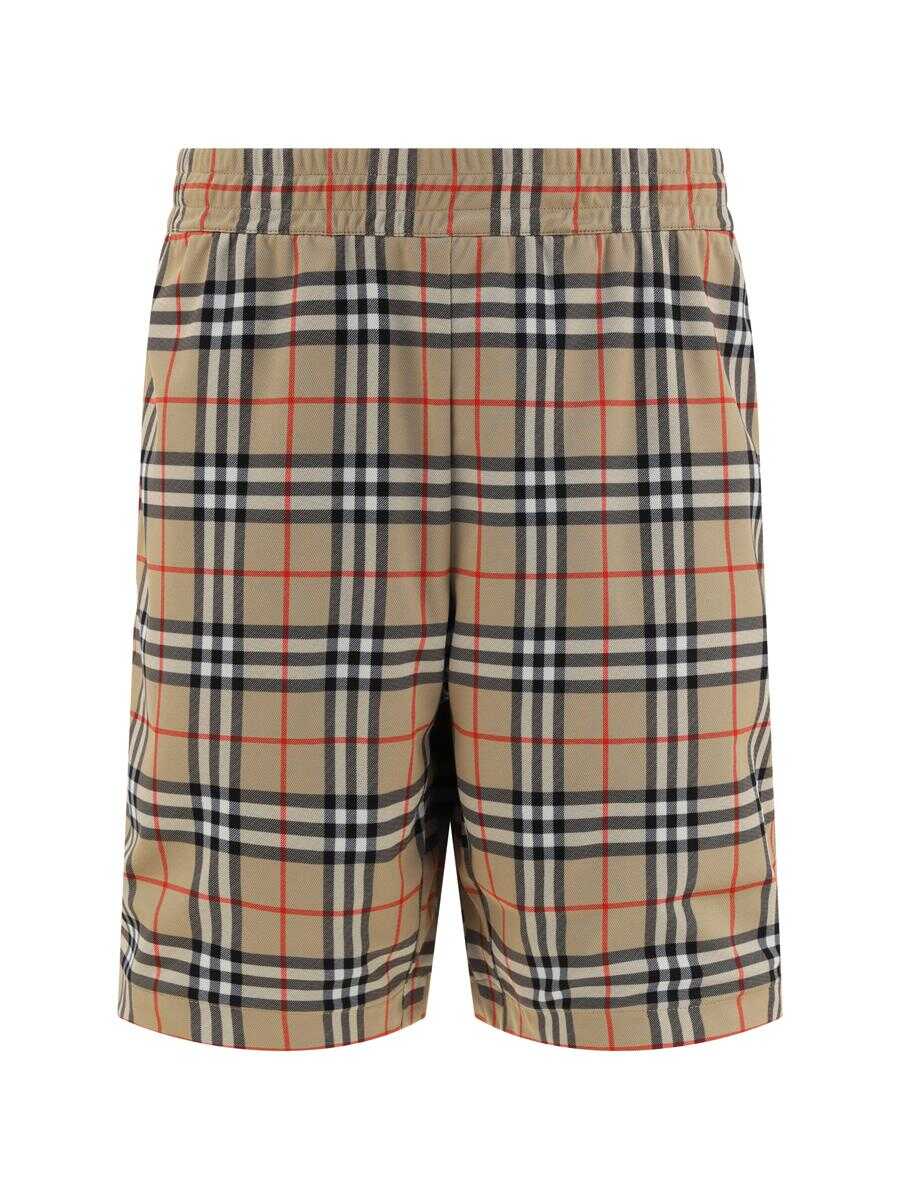 Burberry BURBERRY BERMUDA SHORTS ARCHIVE BEIGE IP CHK