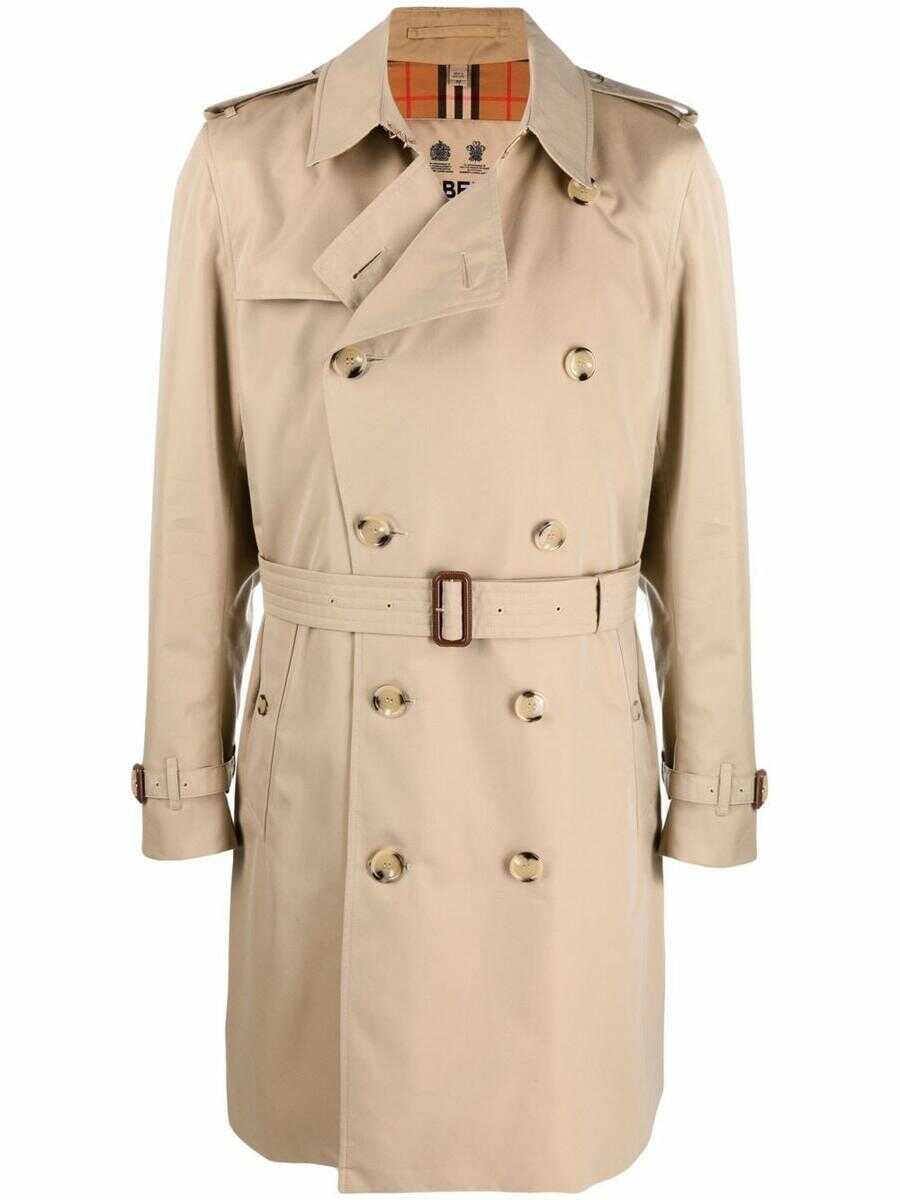 Burberry BURBERRY Slim-fit trench coat BEIGE