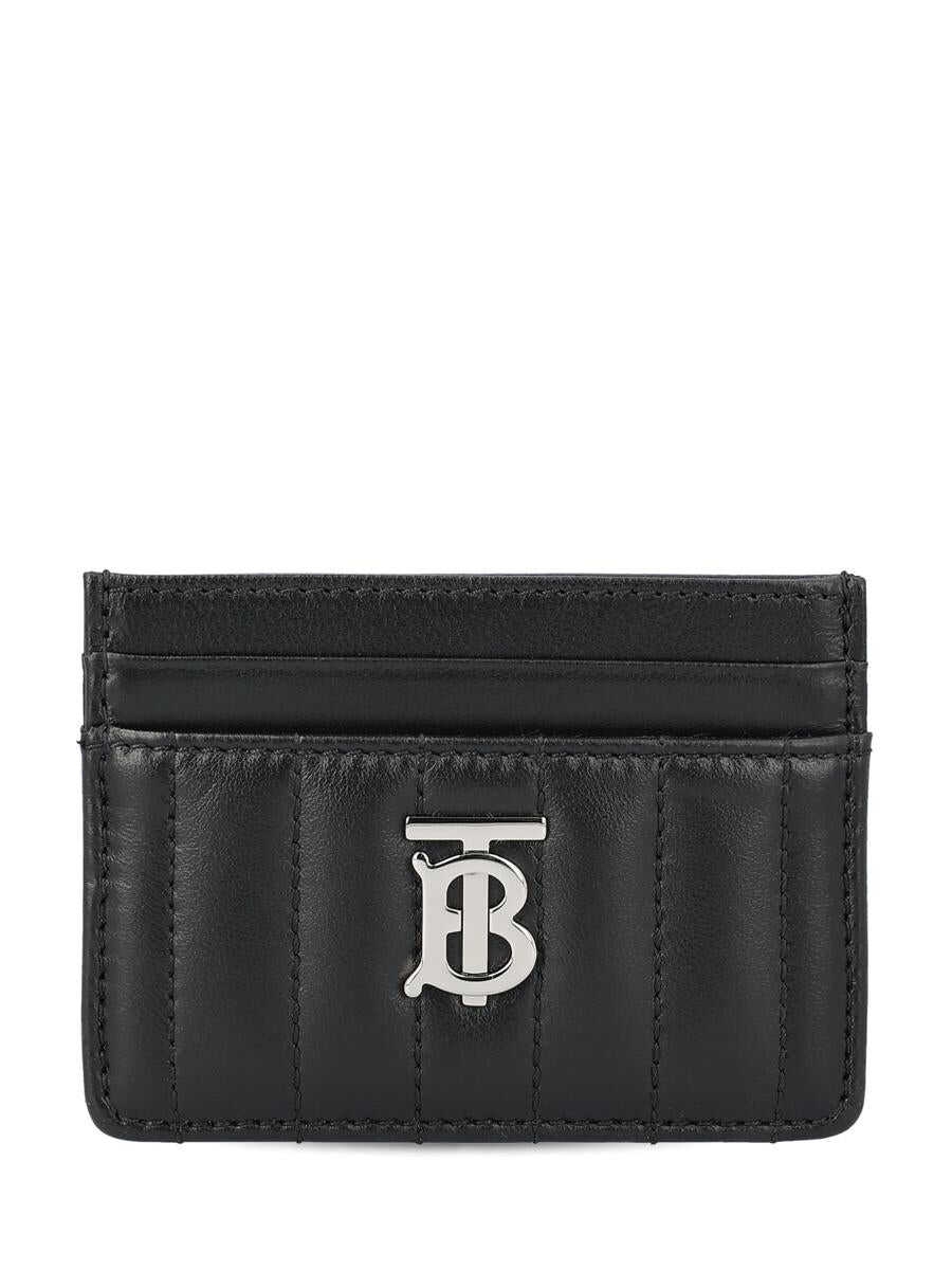 Burberry Burberry Wallets BLACK / PALLADIUM