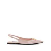 Balerini Dolce & Gabbana Leather Slingback Pumps Femei