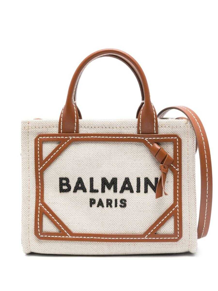 Balmain Balmain Bags.. NATUREL MARRON