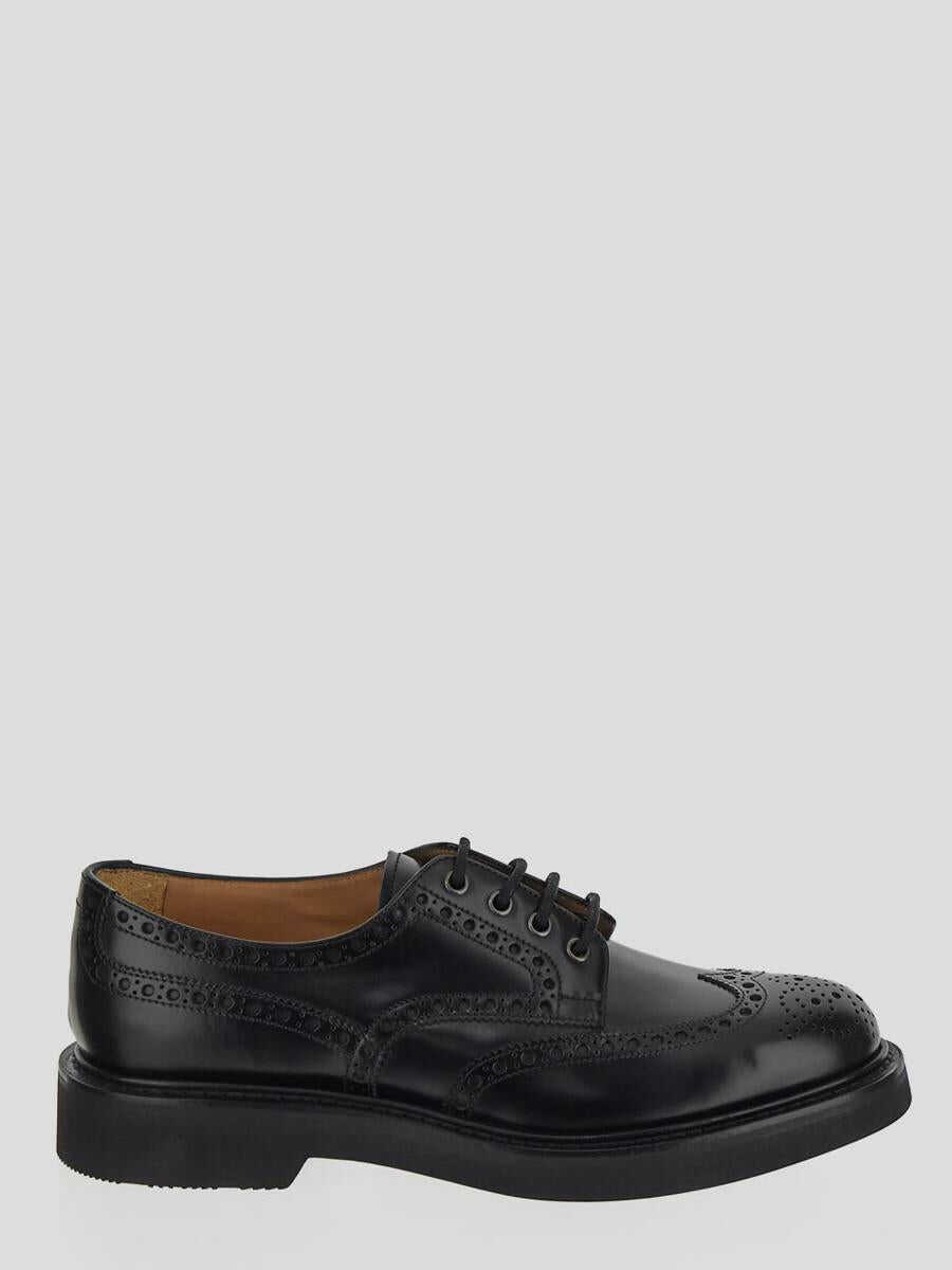 Church\'s Church\'s Lichfield Brogue Derby Shoes BLACK