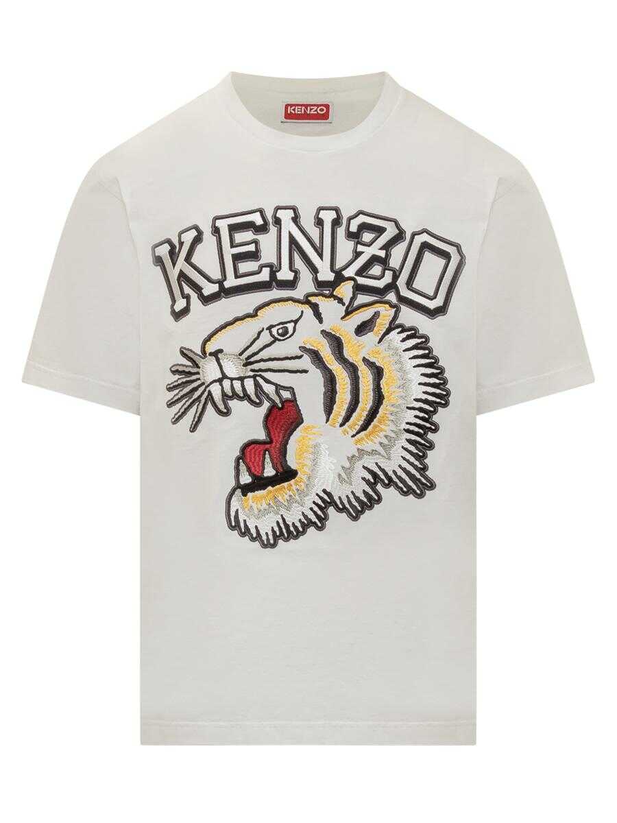 Kenzo KENZO Tiger Varsity T-Shirt WHITE