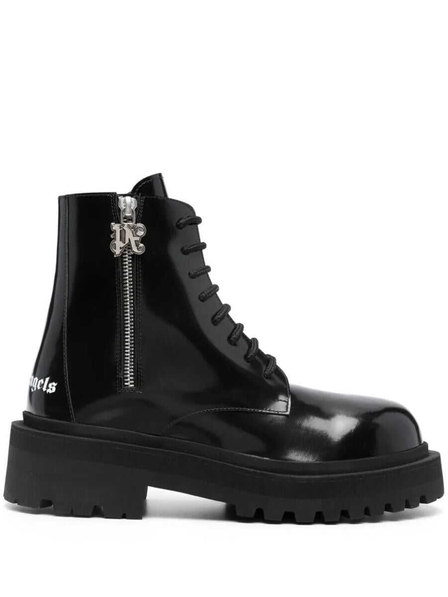 Palm Angels PALM ANGELS BOOTS WITH PRINT BLACK