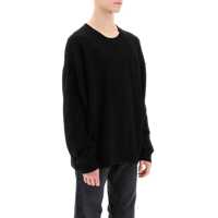 Pulovere Sweater With Embossed Diagonal Motif Barbati