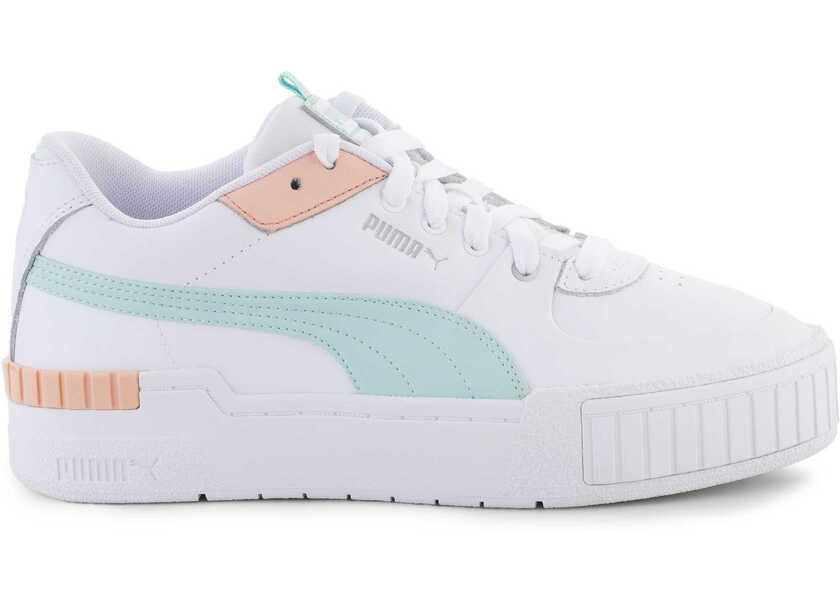 Sneakers PUMA Cali sport White/Green Femei (BM 12628163) 6