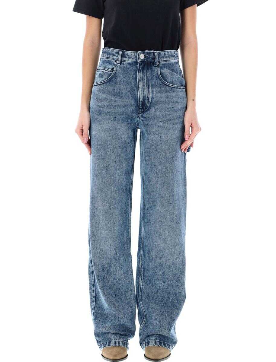 Isabel Marant ISABEL MARANT ÉTOILE Bymara cargo jeans BLUE