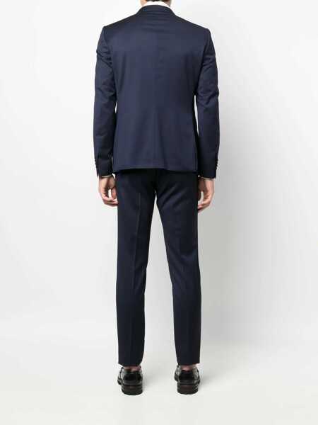 Costume Tagliatore Tagliatore Virgin Wool Two-Piece Suit BLUE Barbati (BM 12630230) 4