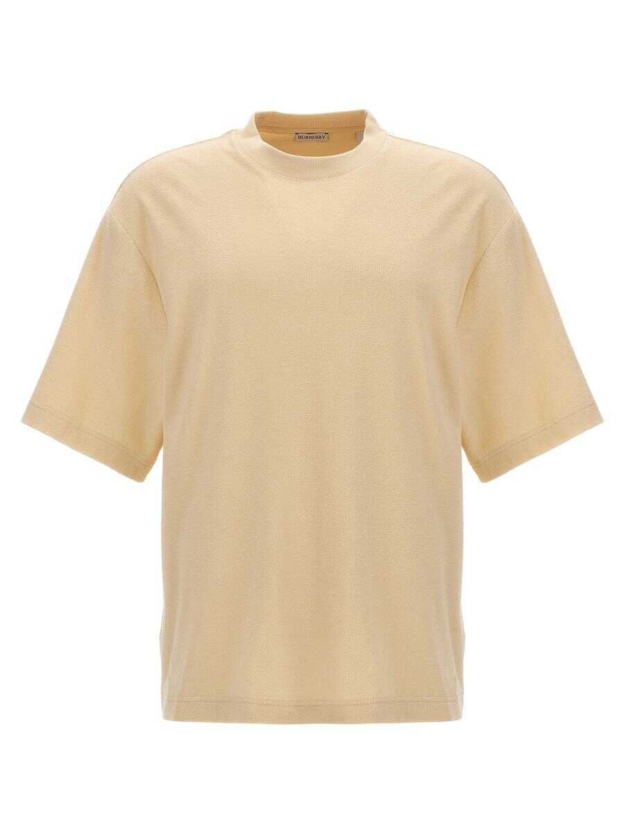 Burberry BURBERRY Terry cotton t-shirt BEIGE