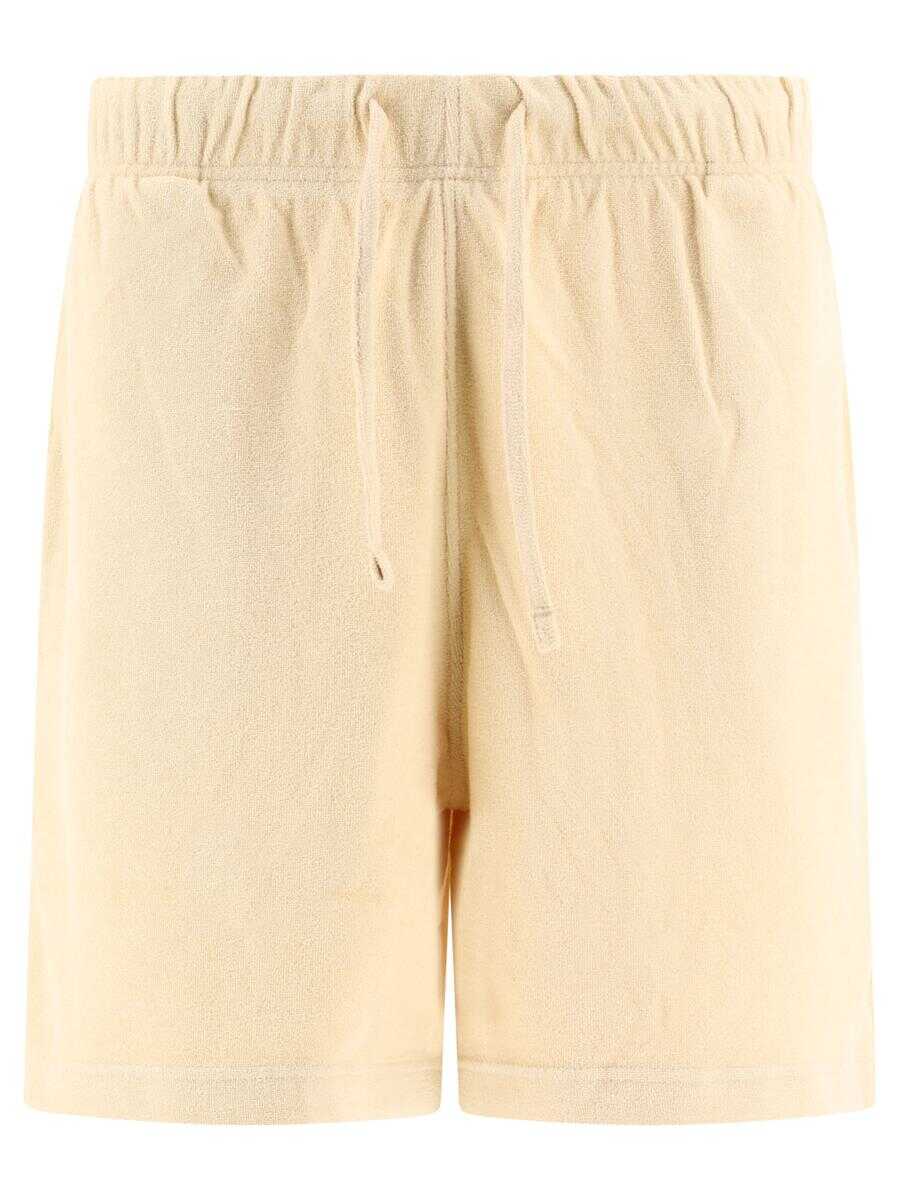 Burberry BURBERRY Cotton towelling shorts BEIGE