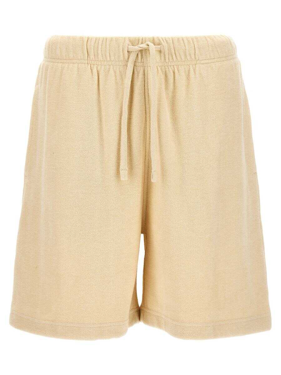 Burberry BURBERRY Cotton terry bermuda shorts BEIGE