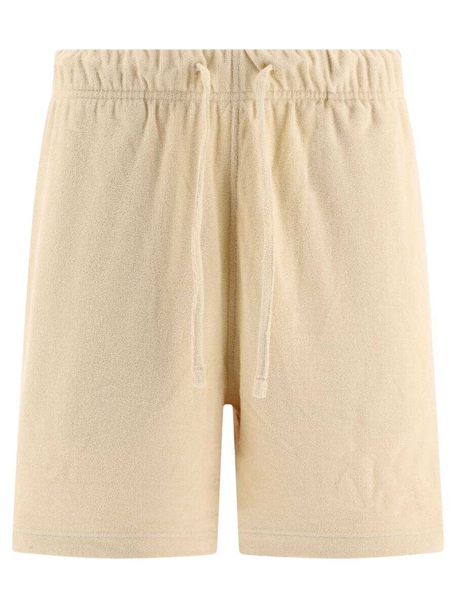 Burberry BURBERRY Cotton towelling shorts BEIGE