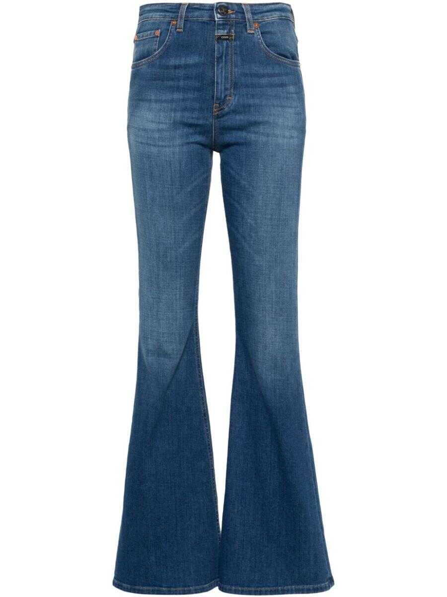 CLOSED CLOSED Flared denim jeans BLUE