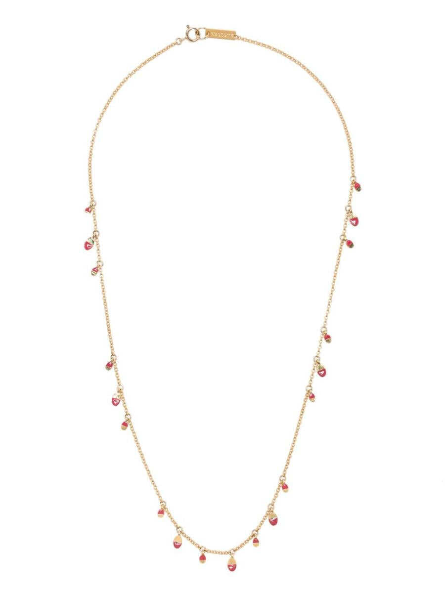 Isabel Marant ISABEL MARANT leaf-pendant cable-chain necklace JESPER
