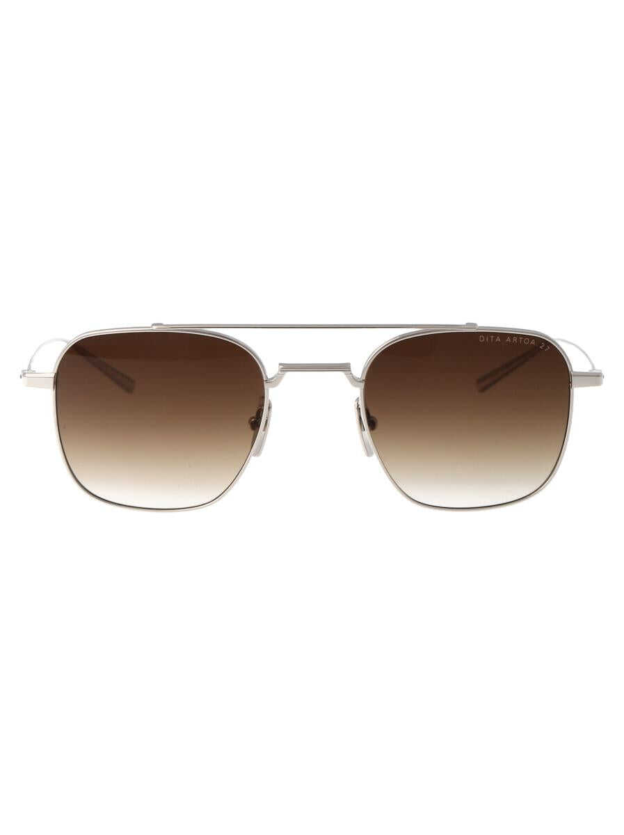 DITA Dita SUNGLASSES SILVER W/ BROWN TO CLEAR GRADIENT