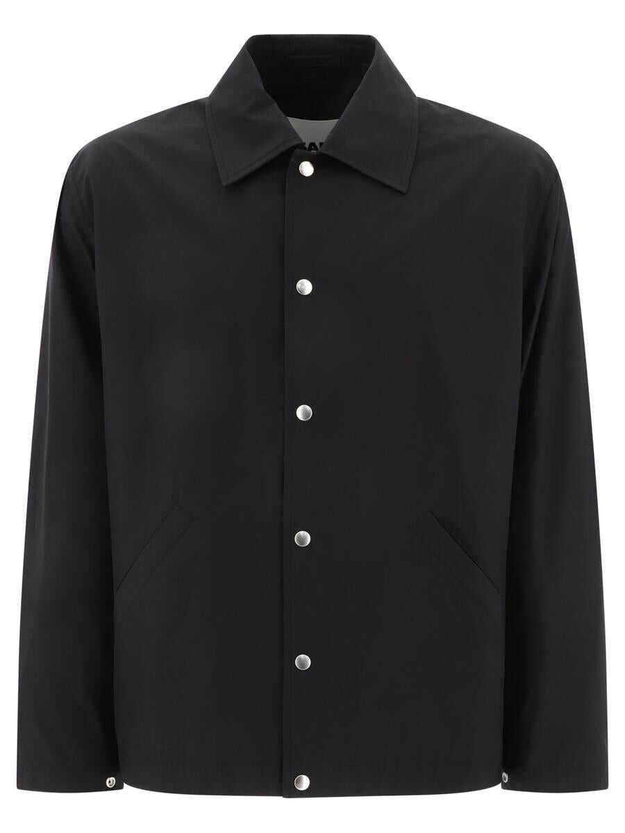 Jil Sander JIL SANDER Logo Jacket BLACK