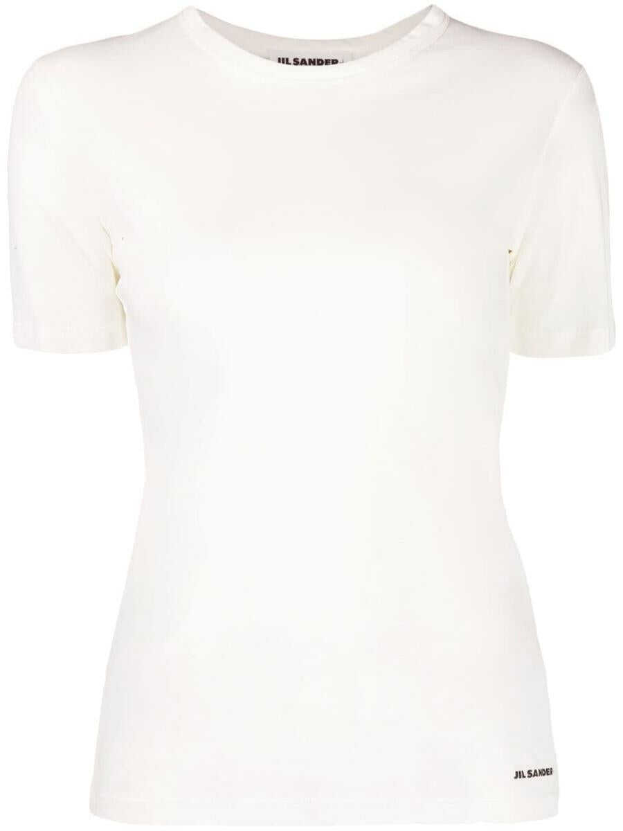 Jil Sander JIL SANDER Crew-neck t-shirt WHITE