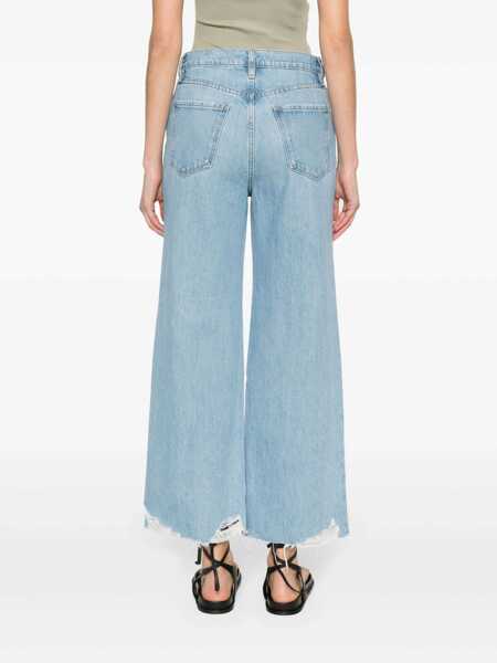 Blugi FRAME Frame Le Jane Wide Crop Jeans Navy Femei (BM 12636620) 4