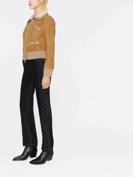 Bomber jacket DSQUARED2 DSQUARED2 Ribbed-Detail Zipped-Up Bomber Jacket MULTICOLOR Femei (BM 12639089) 3