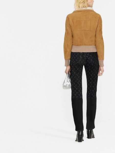 Bomber jacket DSQUARED2 DSQUARED2 Ribbed-Detail Zipped-Up Bomber Jacket MULTICOLOR Femei (BM 12639089) 4