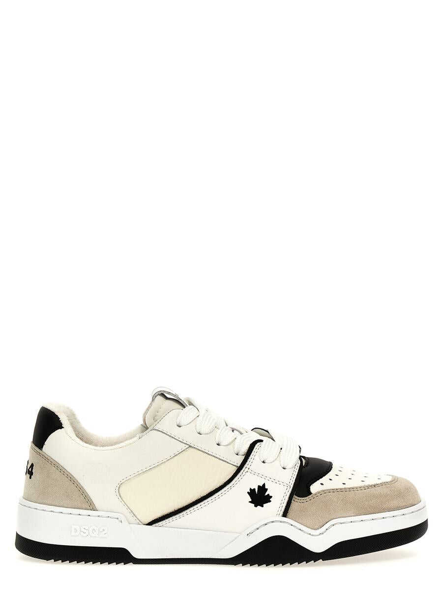 DSQUARED2 DSQUARED2 \'Spiker\' sneakers WHITE/BLACK