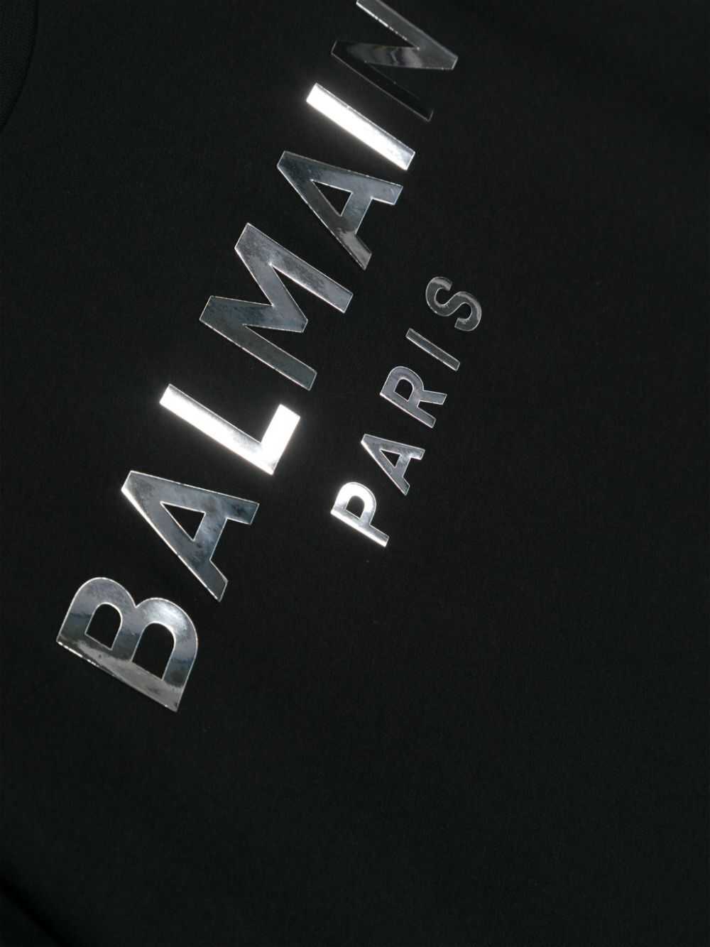 Balmain Balmain T-shirts And Polos Black Black