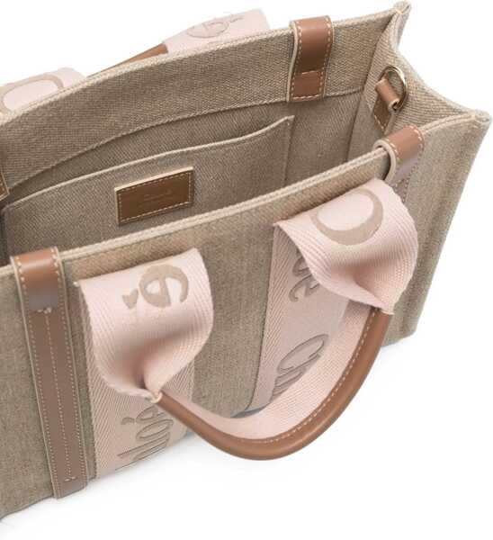 Genti de mana Chloe Woody Handbag BLUSHY BEIGE Femei (BM 12641159) 5