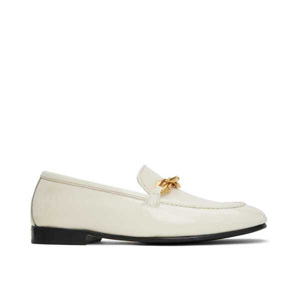 Pantofi fara toc Jimmy Choo Jimmy Choo Diamond Tilda Loafers White Femei (BM 12641255) 2