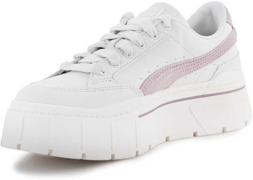 Sneakers PUMA Mayze Stack Premium Whisper White Lilac White Femei (BM 12641330) 3